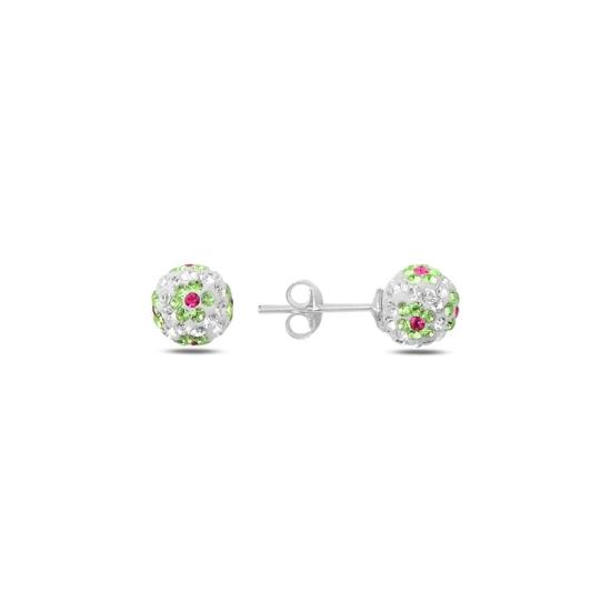 Wholesale CZ Ball Stud Earrings