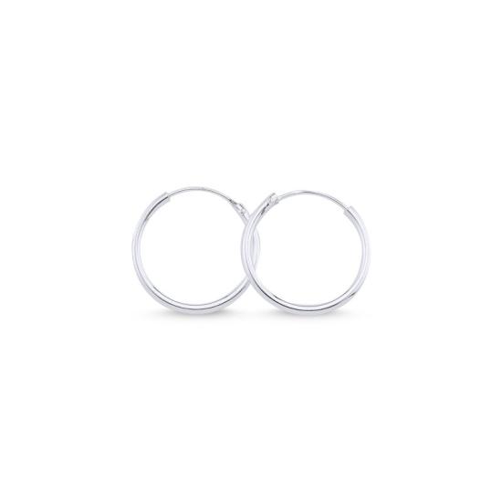 Wholesale 18mm Plain Hoop Earrings