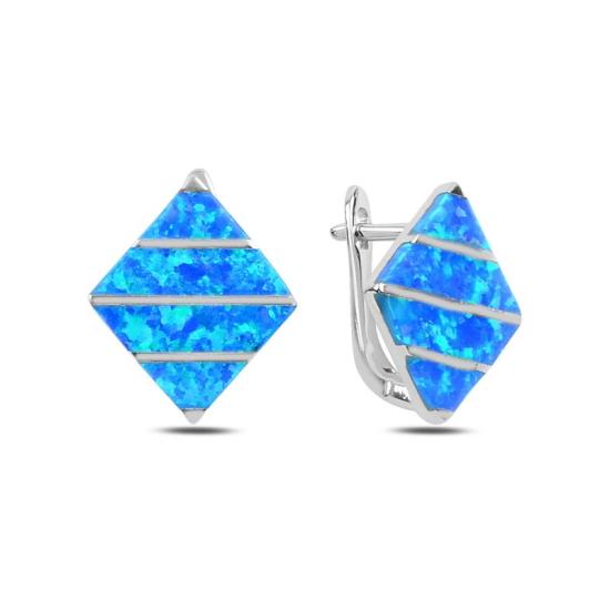 Wholesale Opal Latch Back Earrings