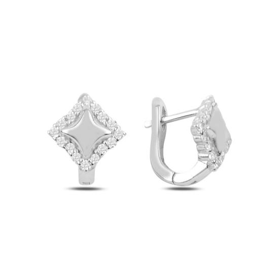 Wholesale CZ Latch Back Earrings