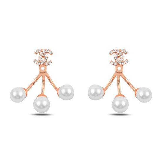 Wholesale Pearl & CZ Earrings