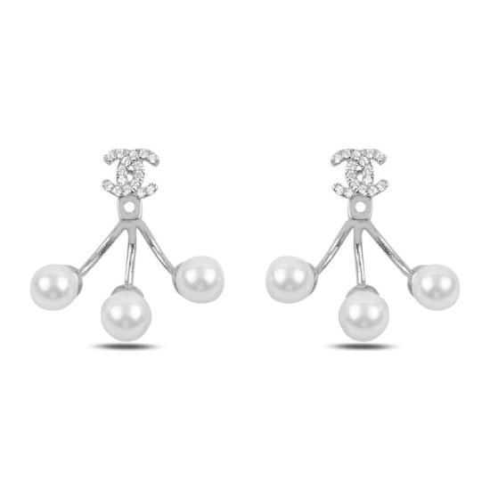 Wholesale Pearl & CZ Earrings