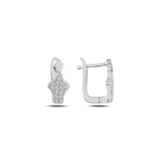 Wholesale CZ Latch Back Earrings