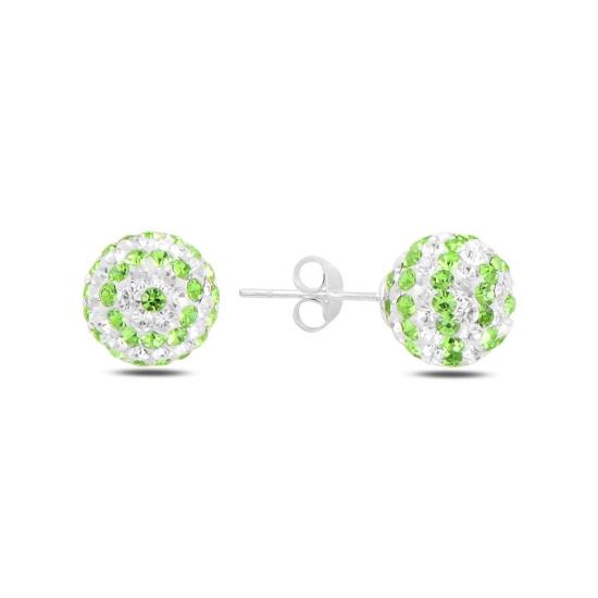 Wholesale Ball Crystal Stud Earrings