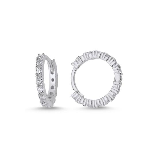 Wholesale 16mm CZ Eternity Hoop Earrings