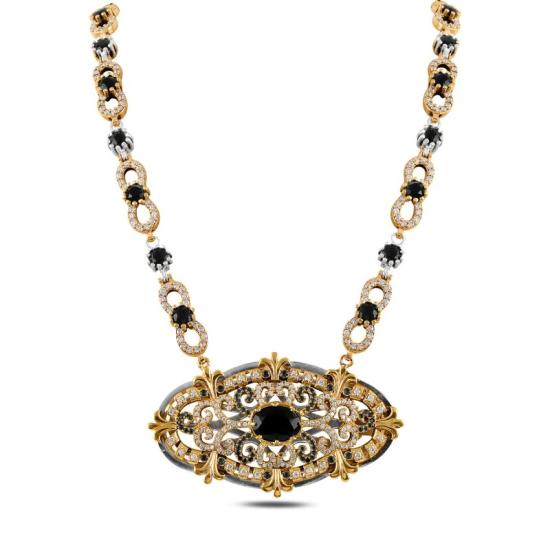 Wholesale CZ Ottoman Style Necklace