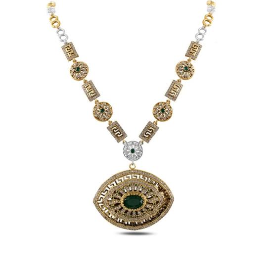 Wholesale CZ Ottoman Style Necklace