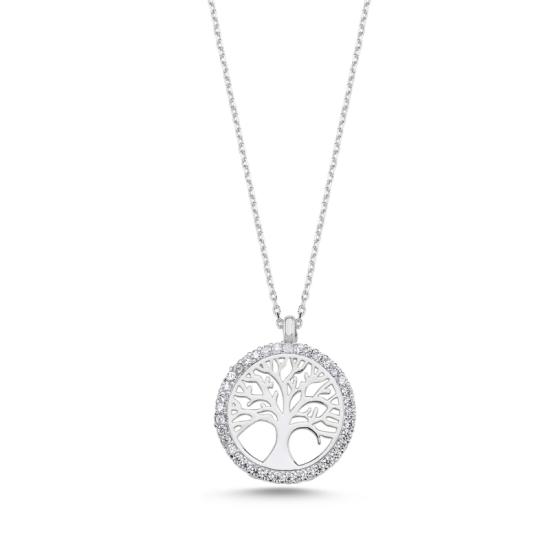 Wholesale Tree of Life CZ Necklace