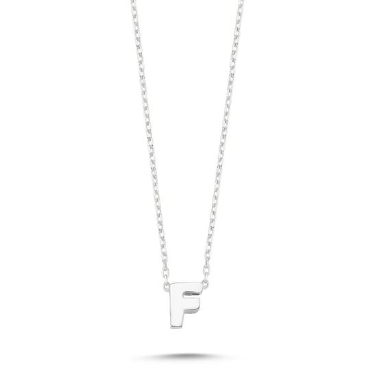 Wholesale -F- Initial Necklace