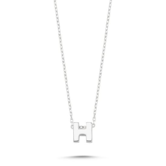 Wholesale -H- Initial Necklace