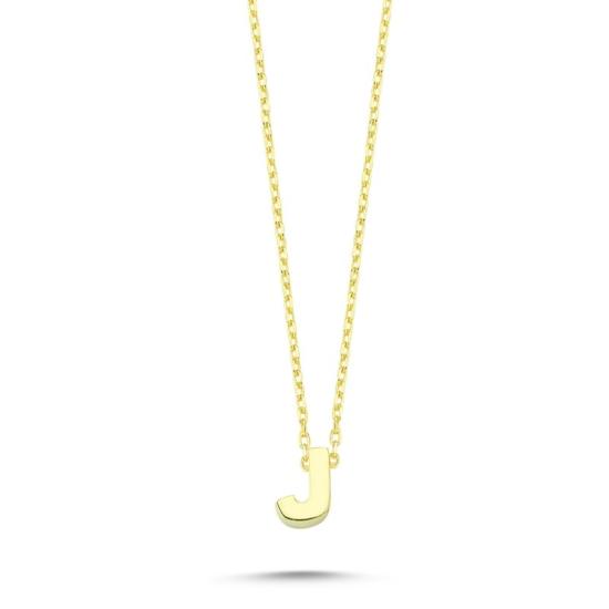 Wholesale -J- Initial Necklace