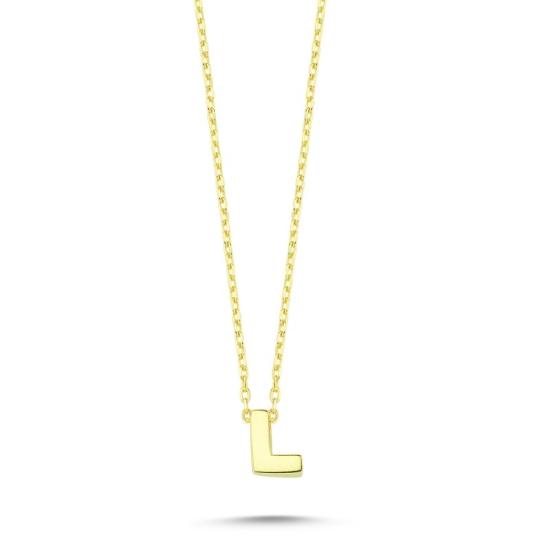 Wholesale -L- Initial Necklace