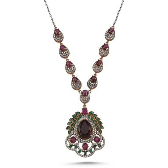 Wholesale CZ Otttoman Style Necklace