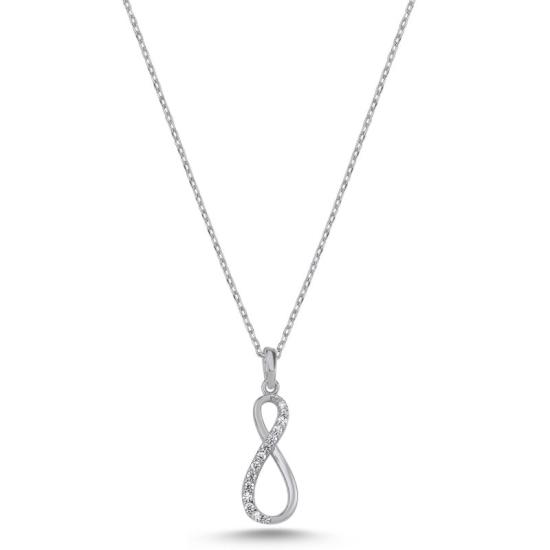 Wholesale Infinity CZ Necklace