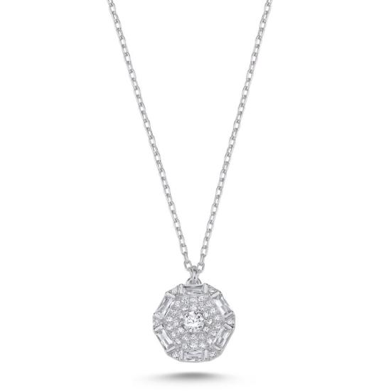 Wholesale Baguette CZ Necklace