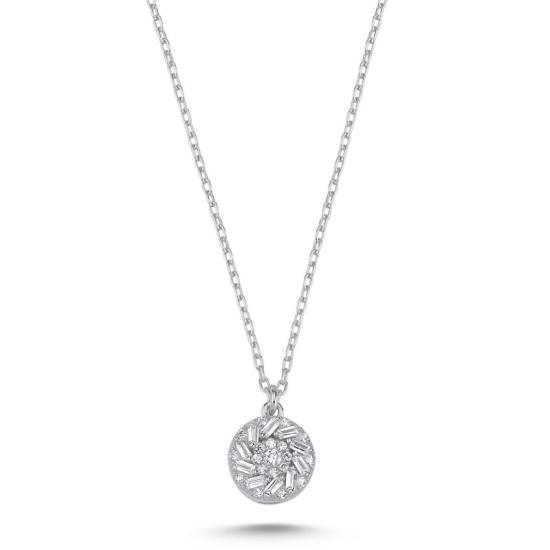 Wholesale Baguette CZ Necklace