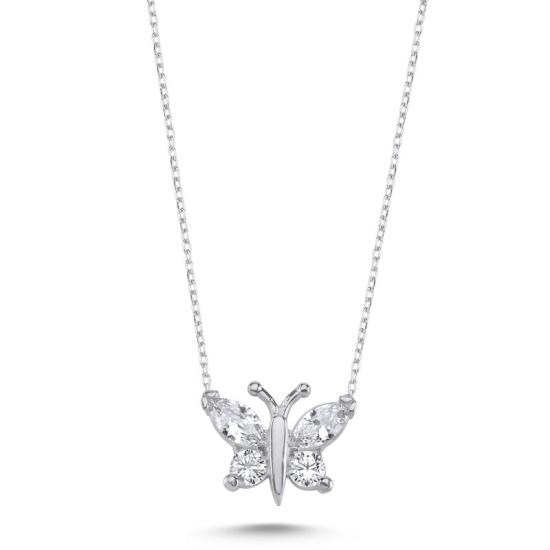 Wholesale Butterfly CZ Necklace