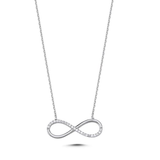 Wholesale Infinity CZ Necklace