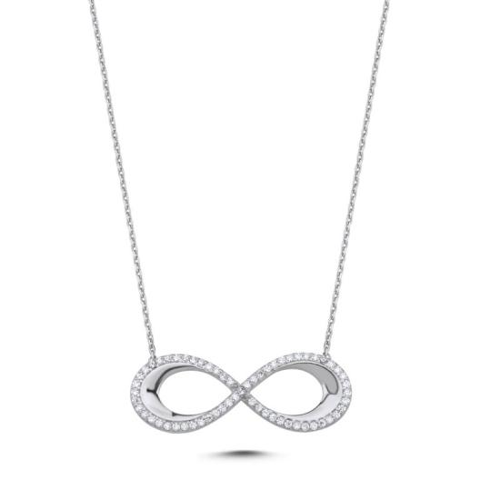 Wholesale Infinity CZ Necklace