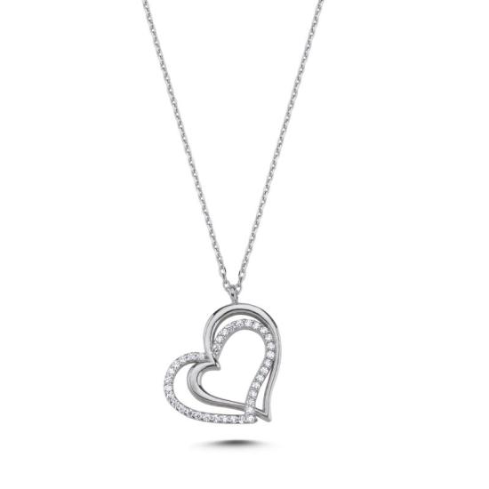 Wholesale Heart CZ Necklace