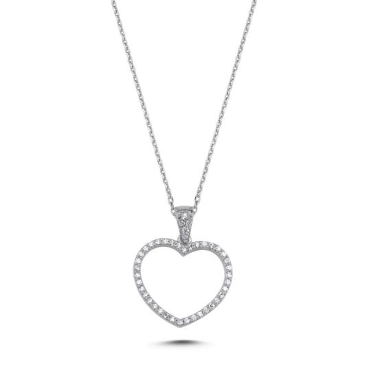 Wholesale Heart CZ Necklace