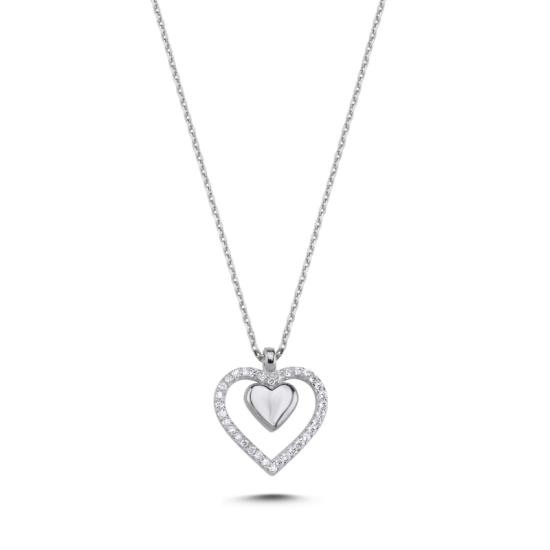 Wholesale Heart CZ Necklace