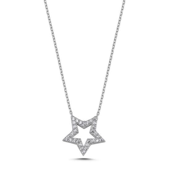 Wholesale Star CZ Necklace