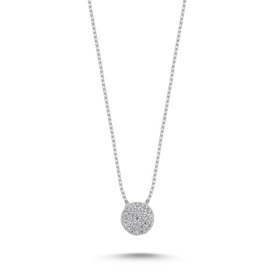 Wholesale Round CZ Necklace