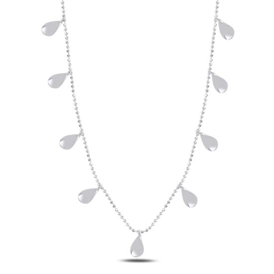 Wholesale Teardrop Dangle Charm Necklace