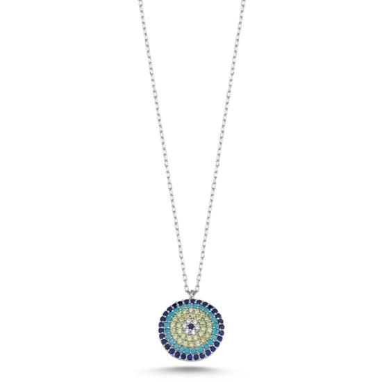 Wholesale Evil Eye CZ Necklace