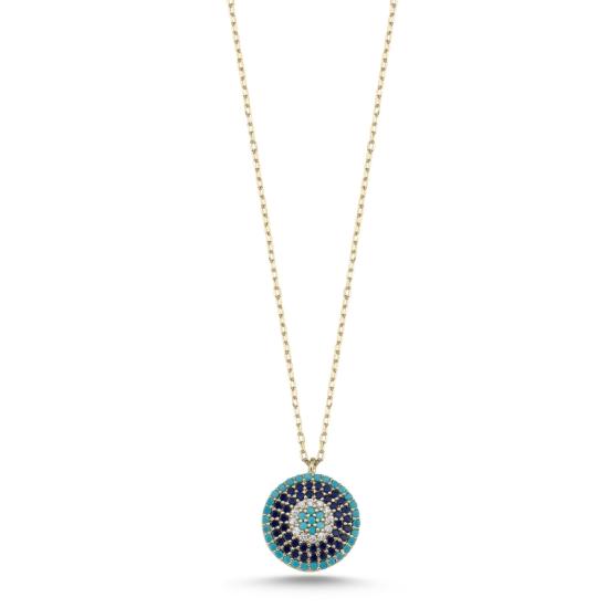 Wholesale Evil Eye CZ Necklace