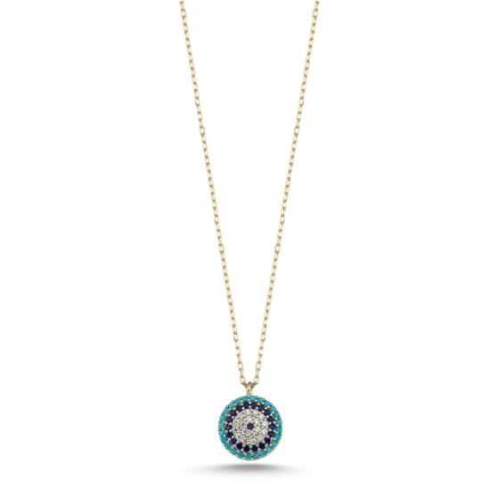 Wholesale Evil Eye CZ Necklace