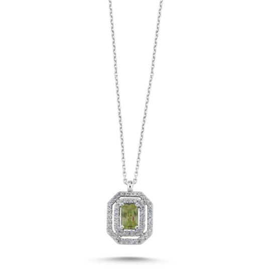 Wholesale CZ Halo Necklace