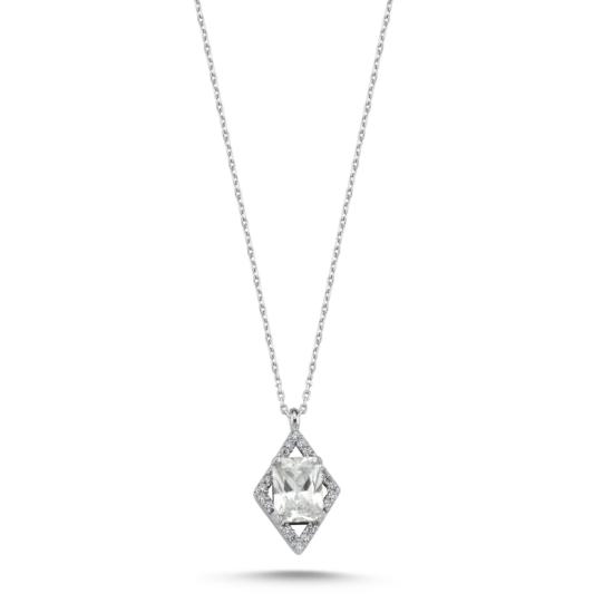 Wholesale CZ Halo Necklace