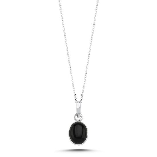 Wholesale Onyx & Oval Natural Stone Necklace