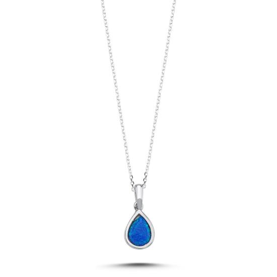 Wholesale Opal & Teardrop Necklace