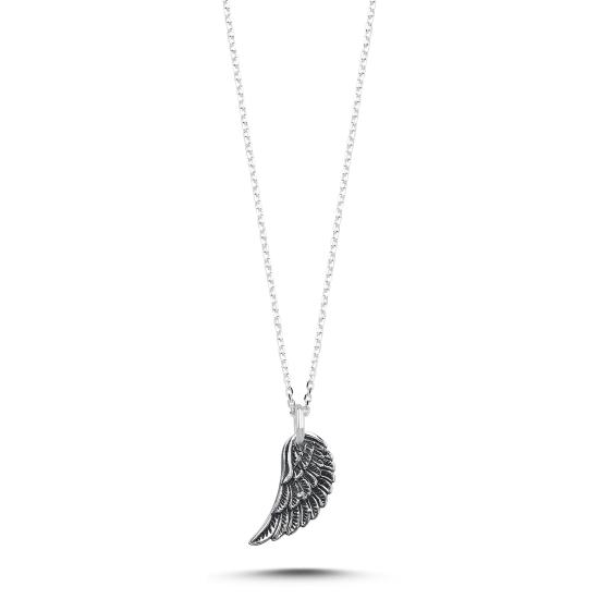 Wholesale Angel Wing & Oxidised Necklace