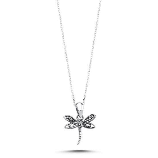 Wholesale Dragonfly & Oxidised Necklace