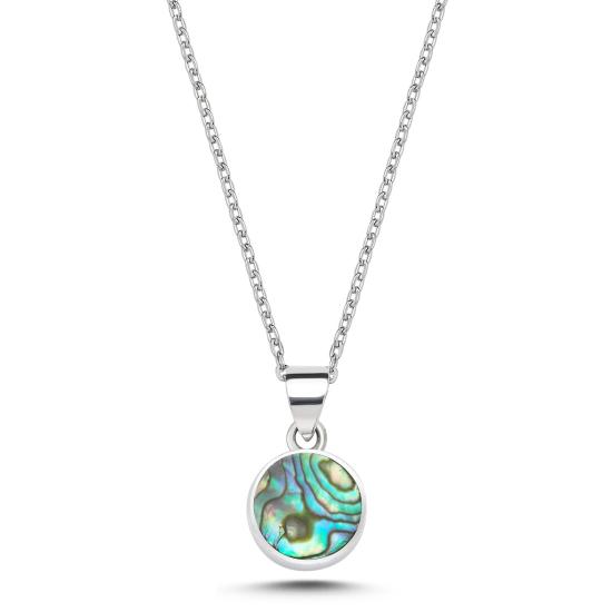 Wholesale 1mm Round Abalone Necklace