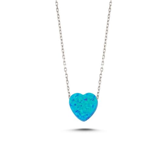 Wholesale Heart Opal Necklace