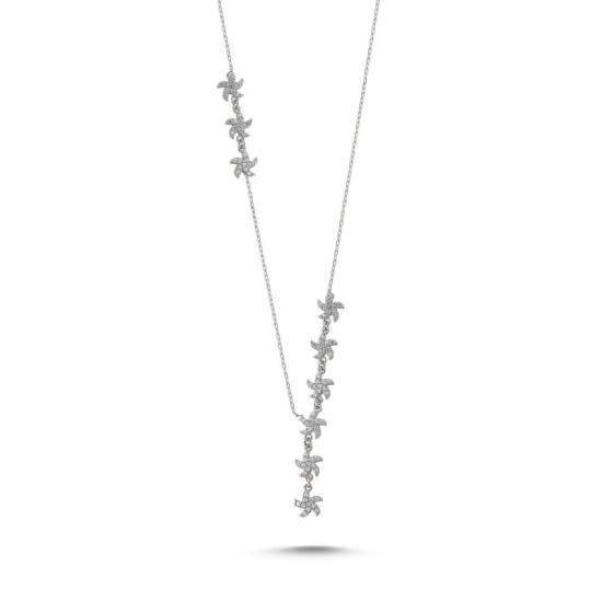 Wholesale CZ Starfish Y Necklace