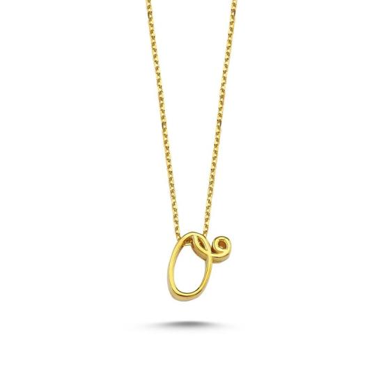 Wholesale -O- Initial Necklace