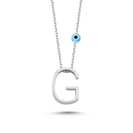 Wholesale -G- Initial Necklace