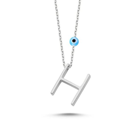 Wholesale -H- Initial Necklace