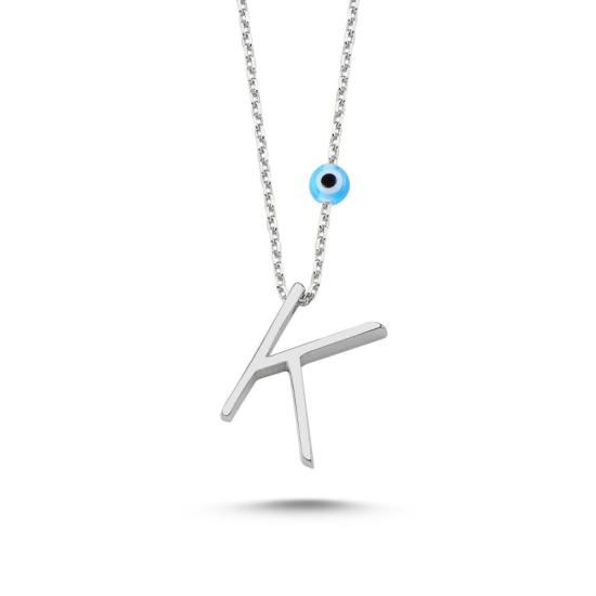 Wholesale -K- Initial Necklace