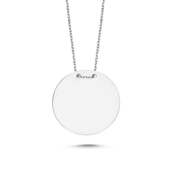 Wholesale Round Plate Necklace