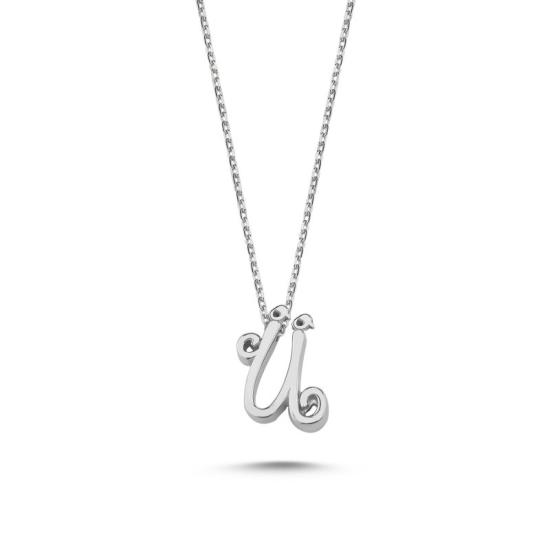 Wholesale -Ü- Initial Necklace