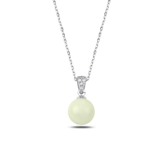 Wholesale Mother of Pearl Ball Necklace