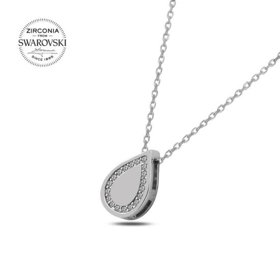 Wholesale Swarovski Zirconia Water Drop Necklace