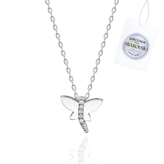 Wholesale Swarovski Zirconia Dragonfly Necklace